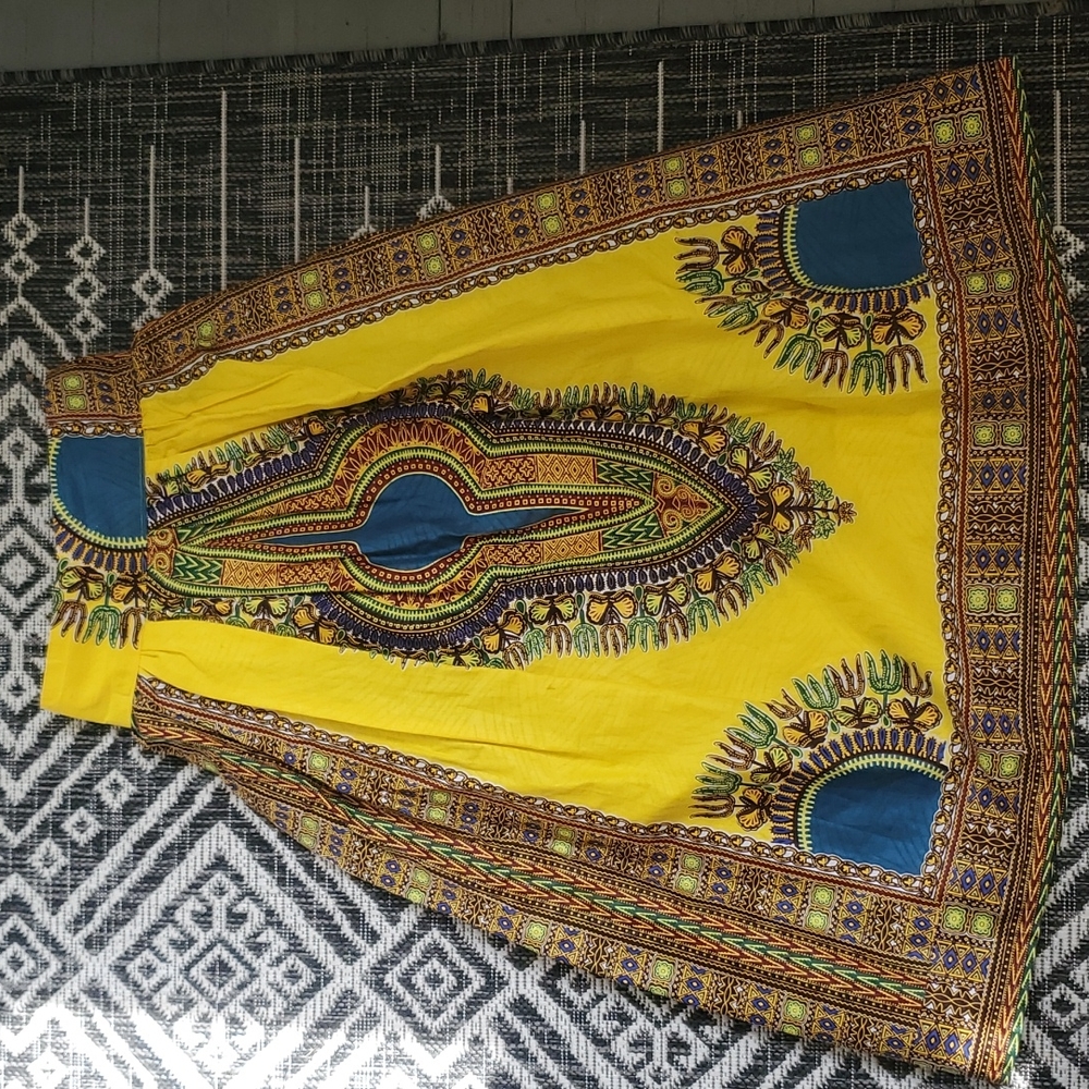 African Print Skirt